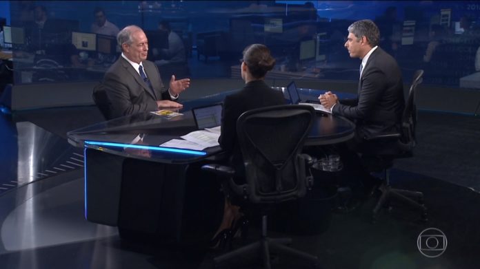 Globo abre série de entrevistas com candidatos onde só Bonner e Renata falam