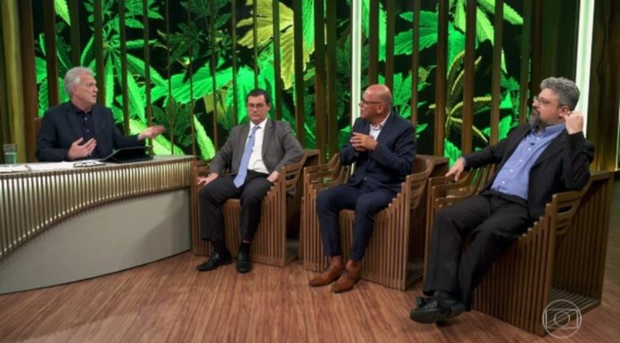 Especialistas debateram políticas de drogas no Conversa com Bial (Reprodução / Globo)